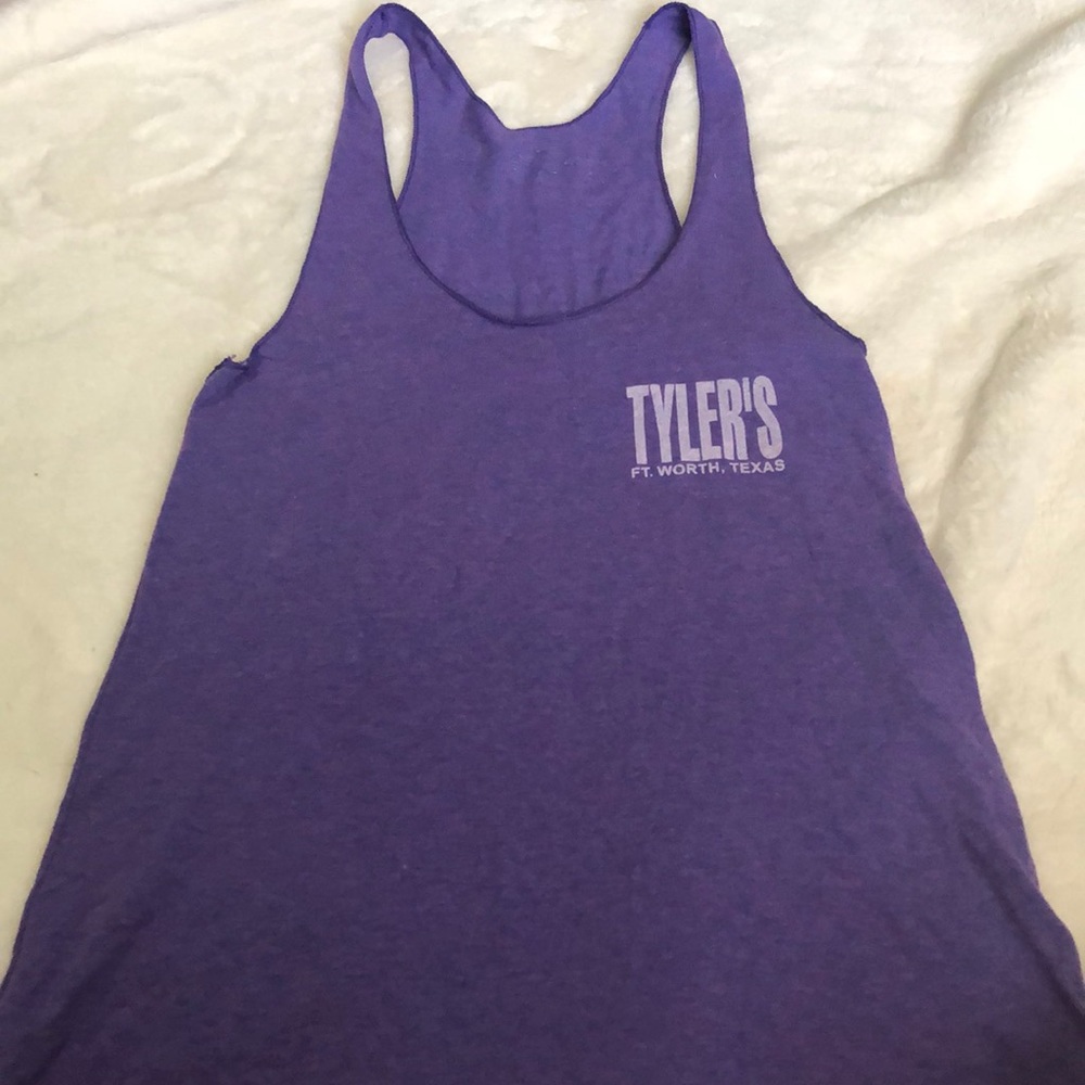 Tyler’s tank top